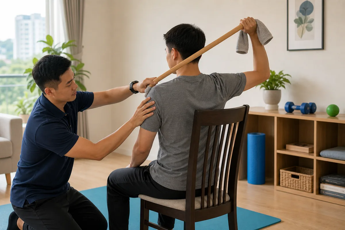 Insurance-Covered Physiotherapy physiotherapy illustration for patients in Johor