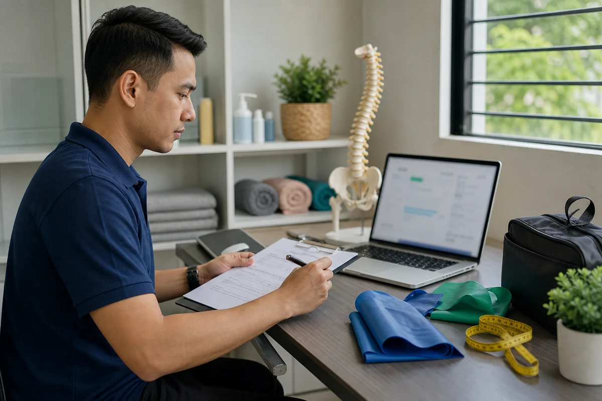 Physio-led screening process for matching patients in Johor